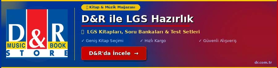 D&R LGS Kitapları ve Soru Bankaları
